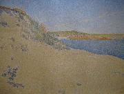 Beach at Saint-Briac By Paul Signac